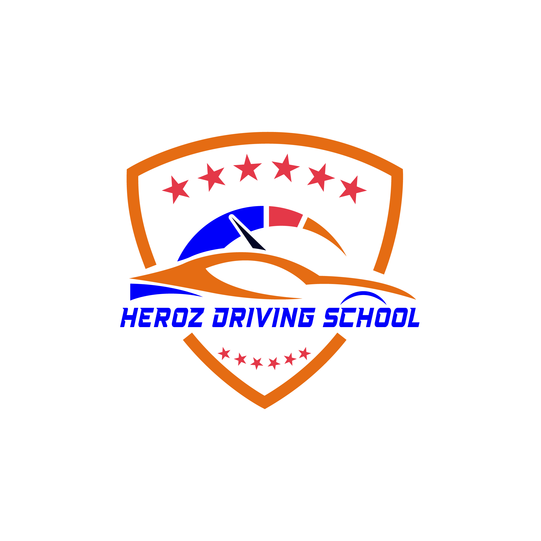 Heroz Driving School Logo
